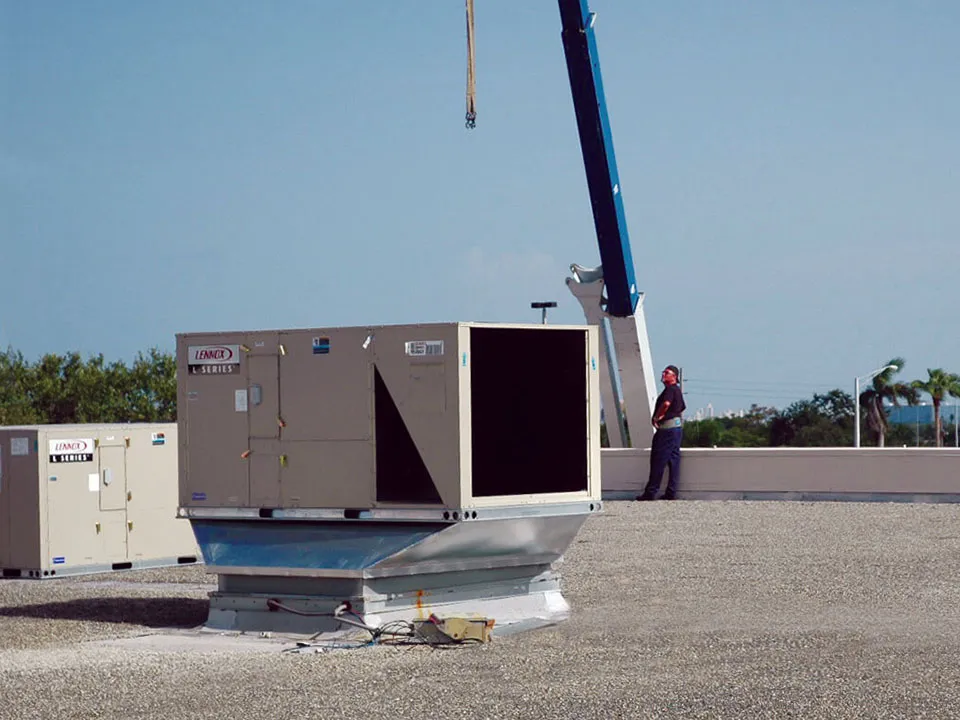 Commercial HVAC rooftop unit