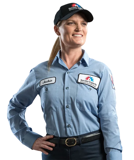 Service Experts HVAC technician