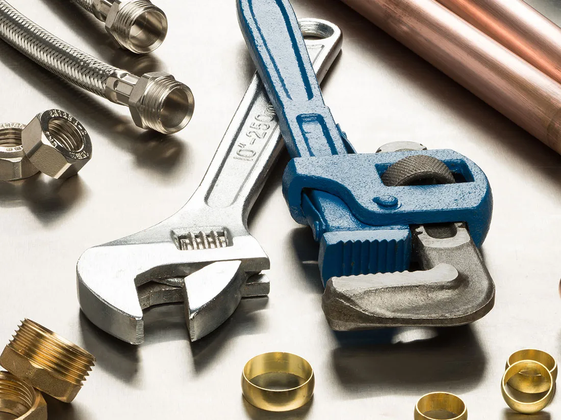 Selection of Plumbers Tools and Plumbing Materials