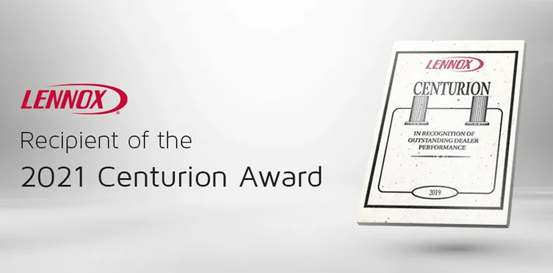 Centurion Award from Lennox